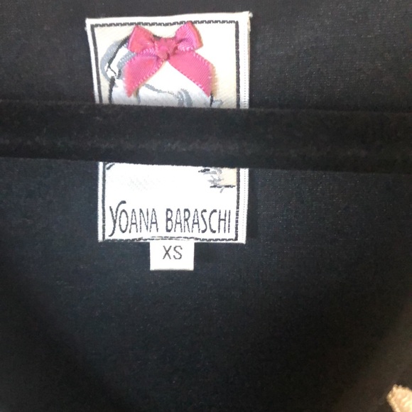 Beautiful sleeveless black dress size XS - Picture 3 of 4